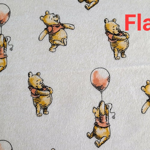 Hobby Lobby Pooh Togetherish Cotton Calico Fabric 1 Yard Piece For