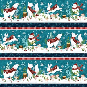 Northcott Woodland Wishes DP27901-66 100% Cotton fabric