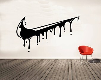 Nike Wall Decal Etsy