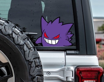 Gengar Car Decal | Etsy