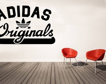 adidas wall decal