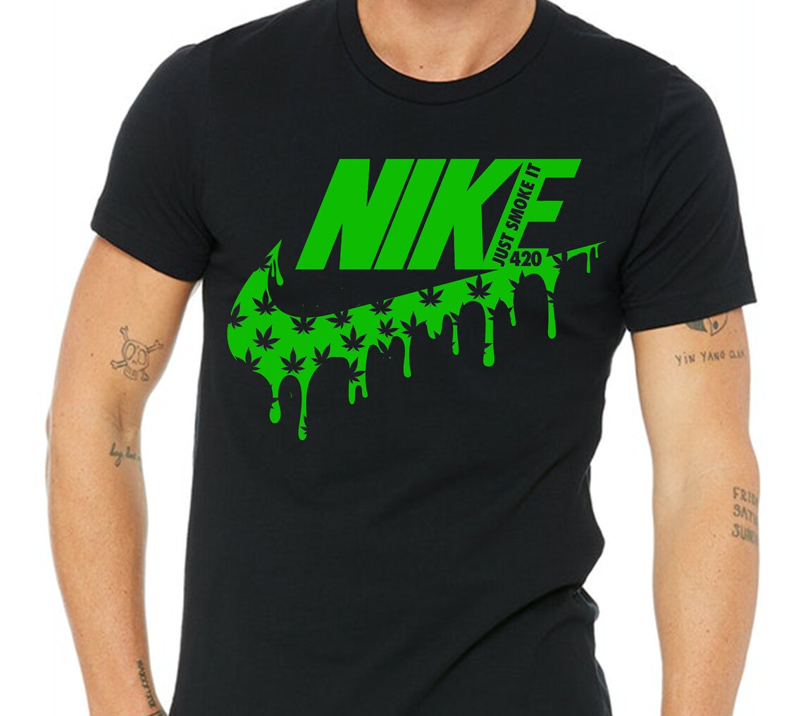 Nike just do it Weed Smoker 420 just smoke it unique