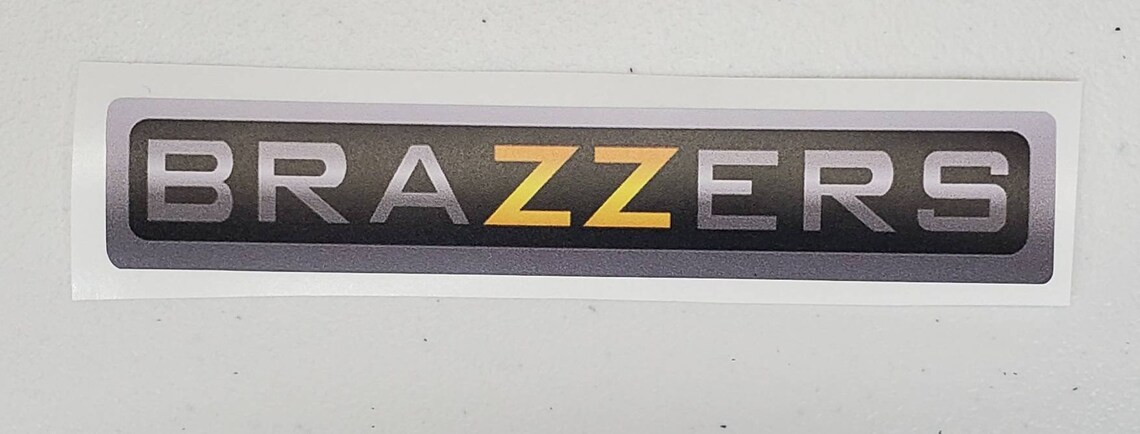 Brazzers Funny 6 inch Car Decal Sticker for bumper high | Etsy