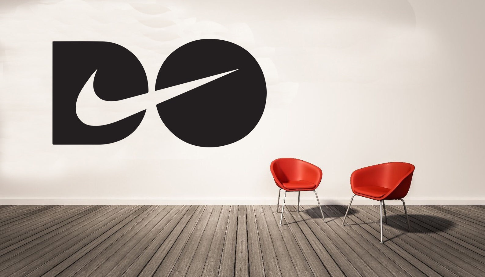 Nike Do It Wall Decor High Quality Vinyl Removable Sticker Etsy