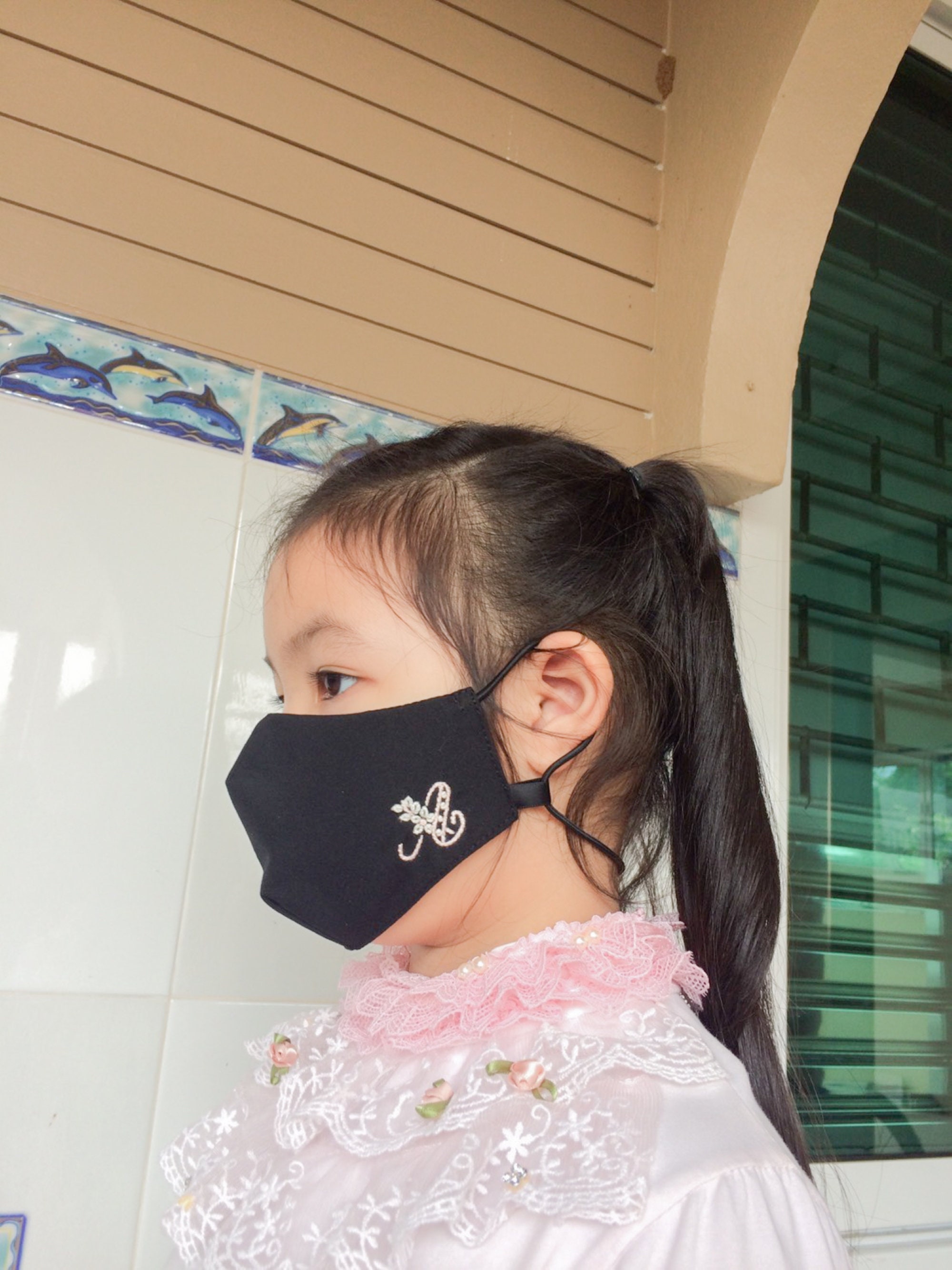 Kids pattern face mask childs mask ages 410 cotton mask Etsy