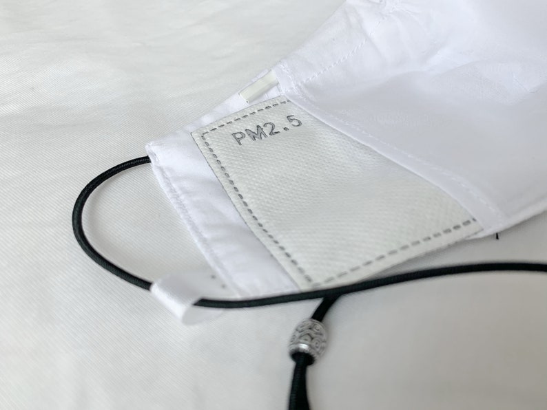 Premium face mask with neck strap adjustable elastic super Etsy