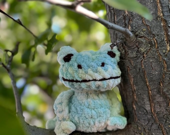 Kingsley der Frosch Amigurumi Pattern