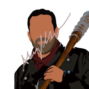 Negan Stickers