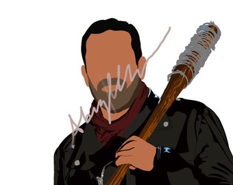 Negan Aufkleber