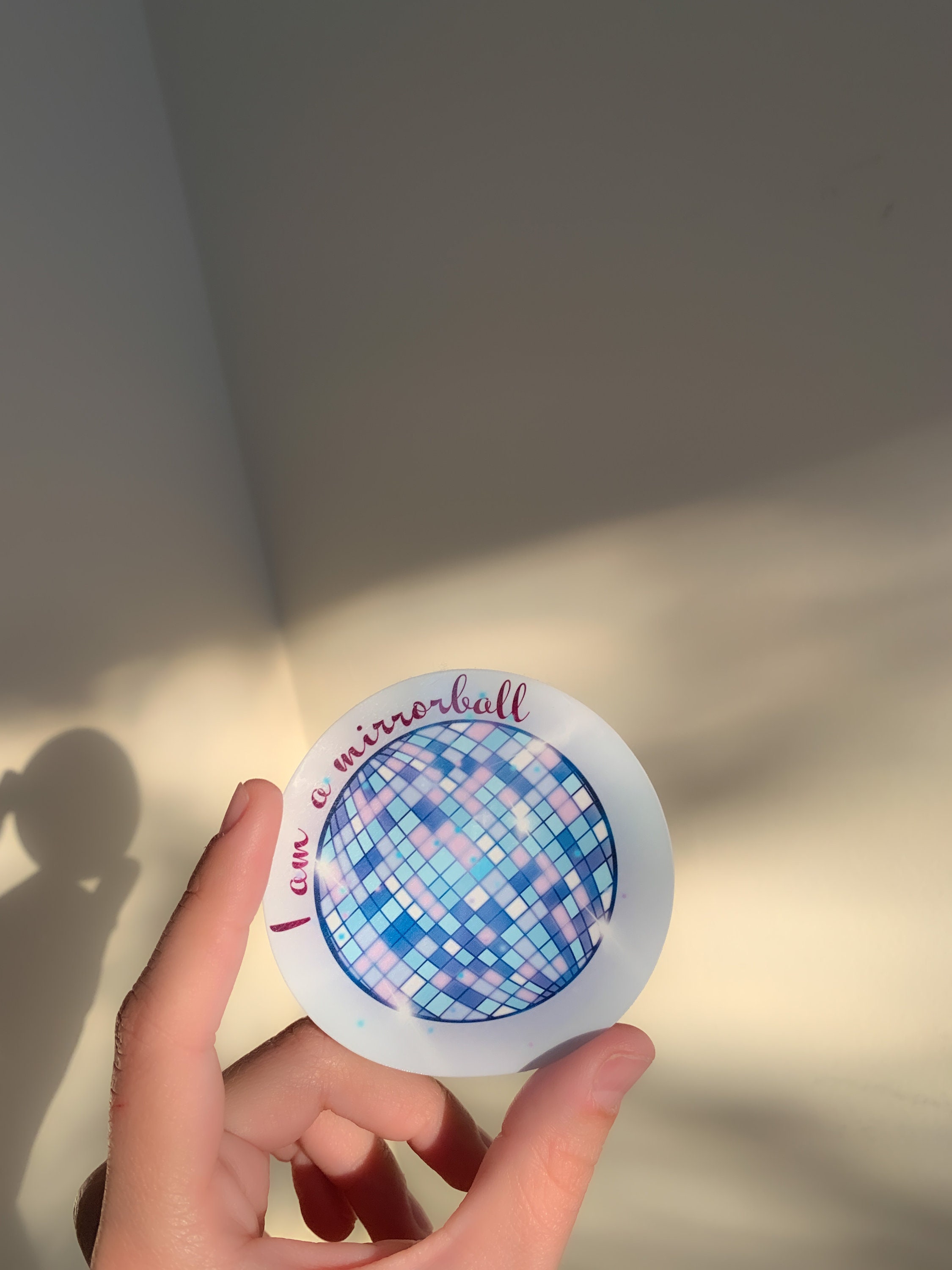 Glossy Mirrorball Taylor Swift Sticker With Taylor Swift Etsy UK
