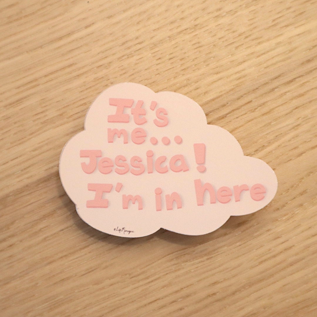 Its Me Jessica The Hot Chick Movie Quote Sticker Etsy Its Me Jessica The Hot Chick Movie Quote Sticker Etsy