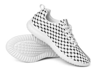 Palestinian Kufiya Hatta Customizable Men’s Athletic Shoes