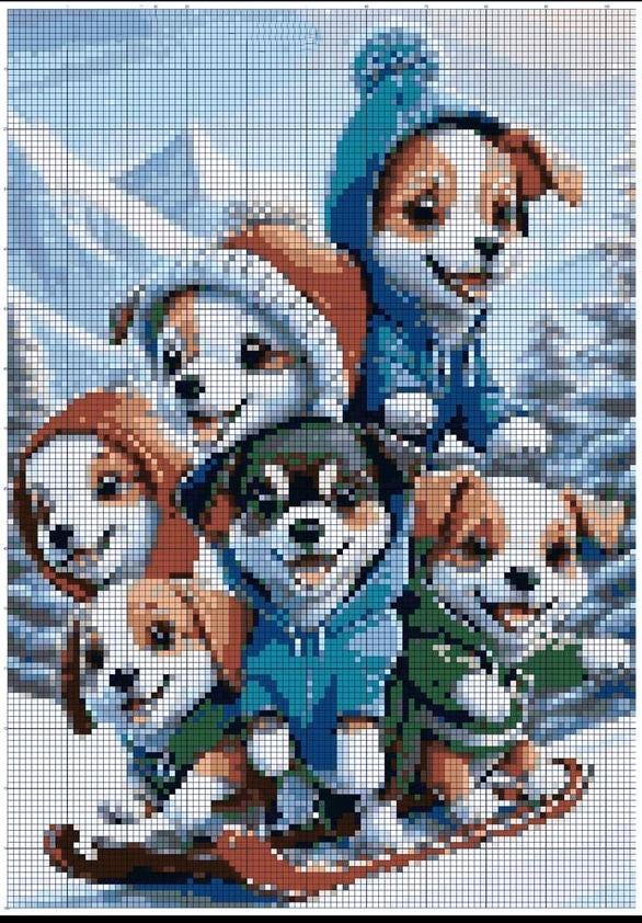 Cross Stitch Perler Paw Patrol Chase Marshall Set Paw Patrol Kandi