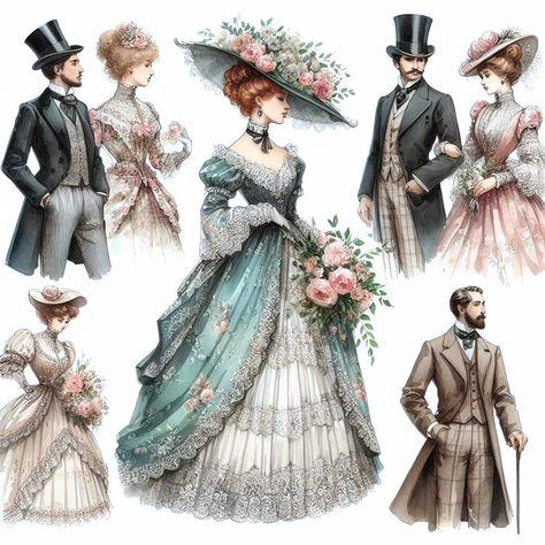 Beautiful Victorian Printables - Etsy