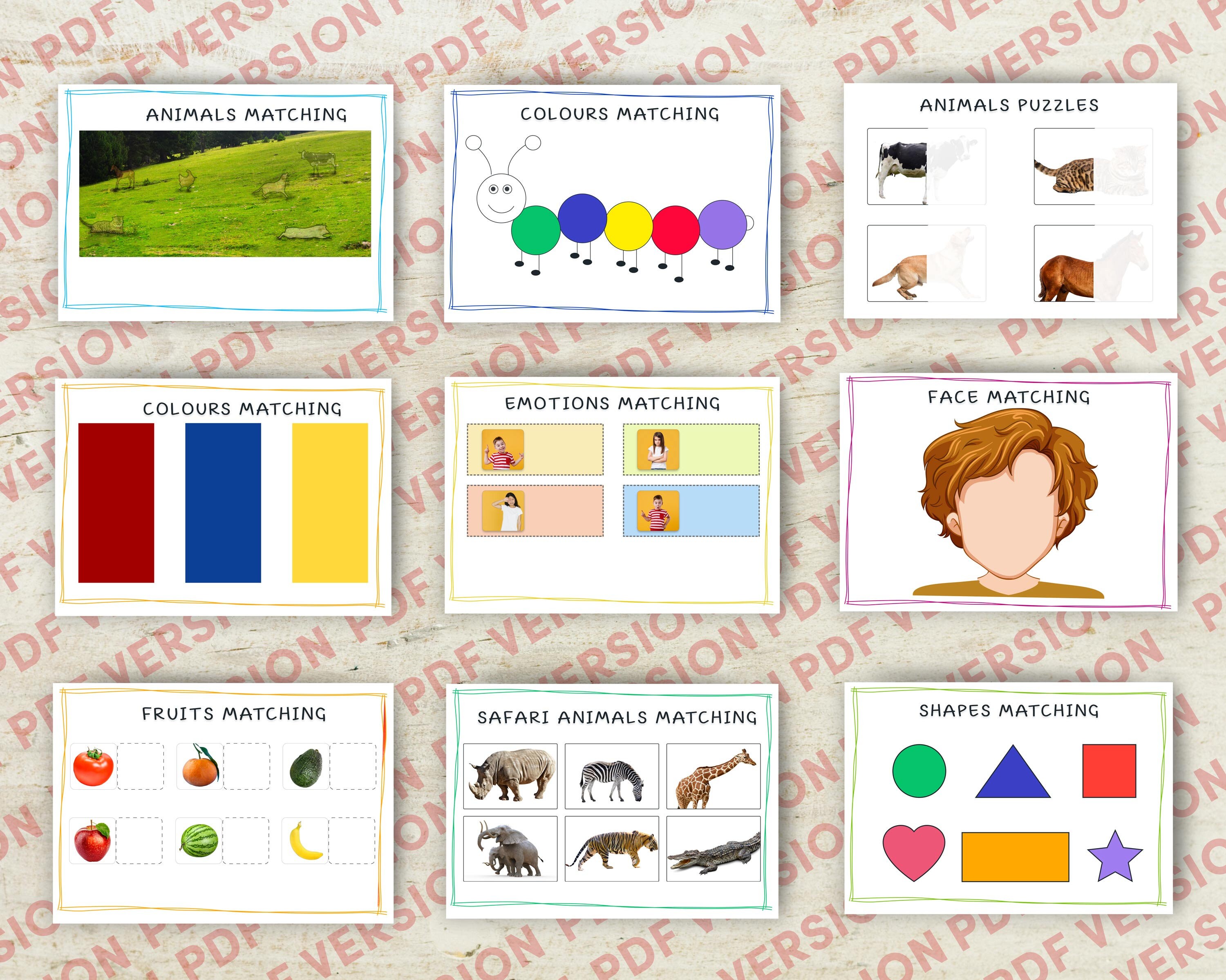 First learning book 11 activities Toddler activity book | Etsy