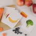 Vegetable & fruit cards * Montessori matching * Flash cards * Matching cards * Sorting cards * Toddler activity * Homeschool * Kids gift