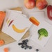 Vegetable & fruit cards * Montessori matching * Flash cards * Matching cards * Sorting cards * Toddler activity * Homeschool * Kids gift 