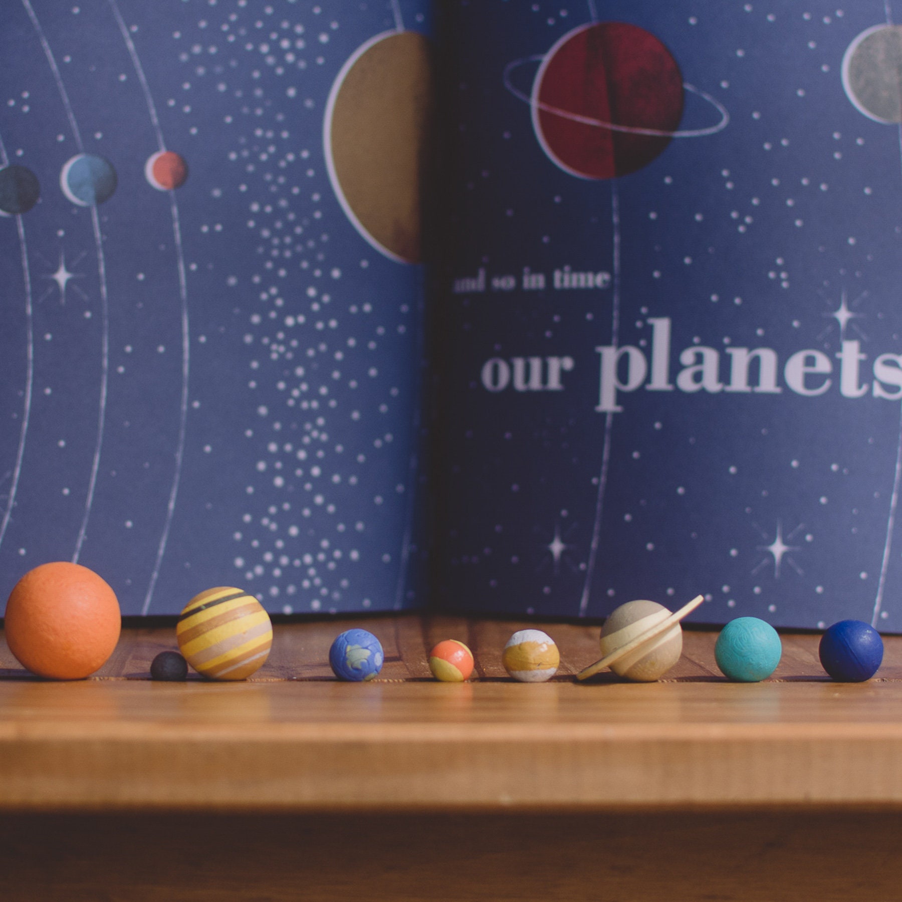 Solar System With Figures Educational Materials Busy Book Solar System ...