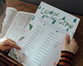 Bible Reading Plans for Kids Volume 1 / Christian Morning Basket / Bible Plan for Kids / Kids Bible Time / Christian Homeschool