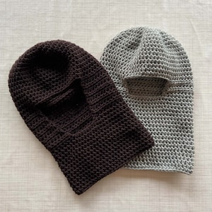 Lali Balaclava Crochet Pattern by AEKNITTERS