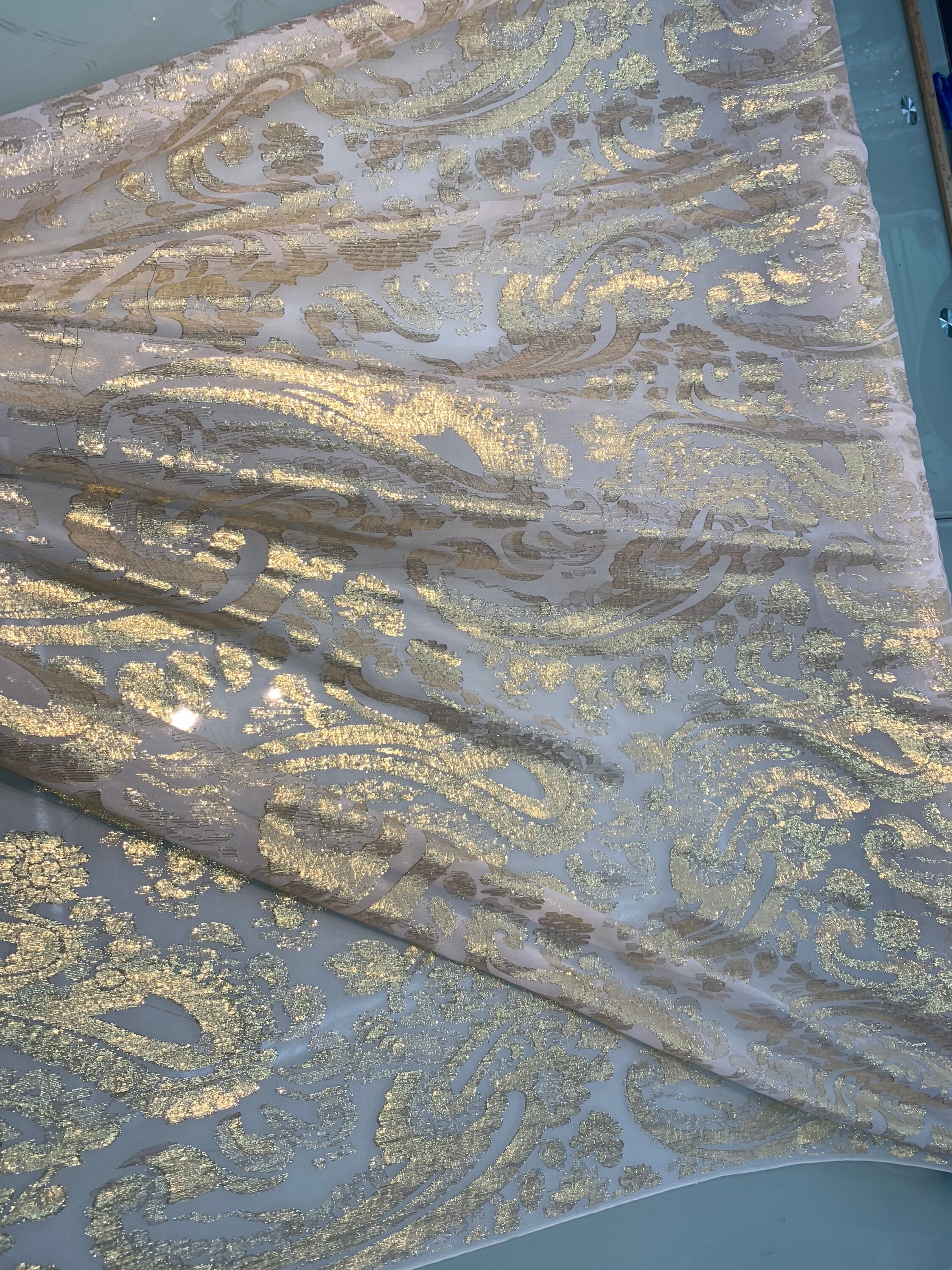 Silk Jacquard Fabric - Etsy