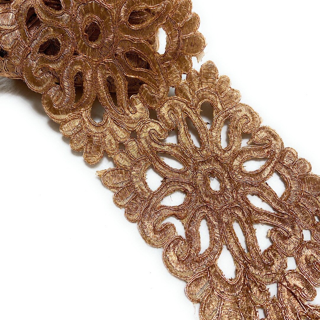 Broad Ribbons Trim: Broad Gold Ribbon - Etsy