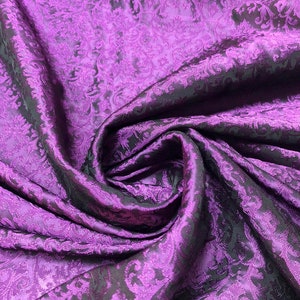 Brocade Jacquard fabric 44” wide sold by the yard