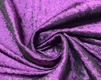 Fabric: Brocade Jacquard 44” wide sold by the yard