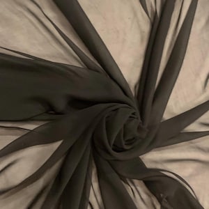 Scarf: Silk Georgette