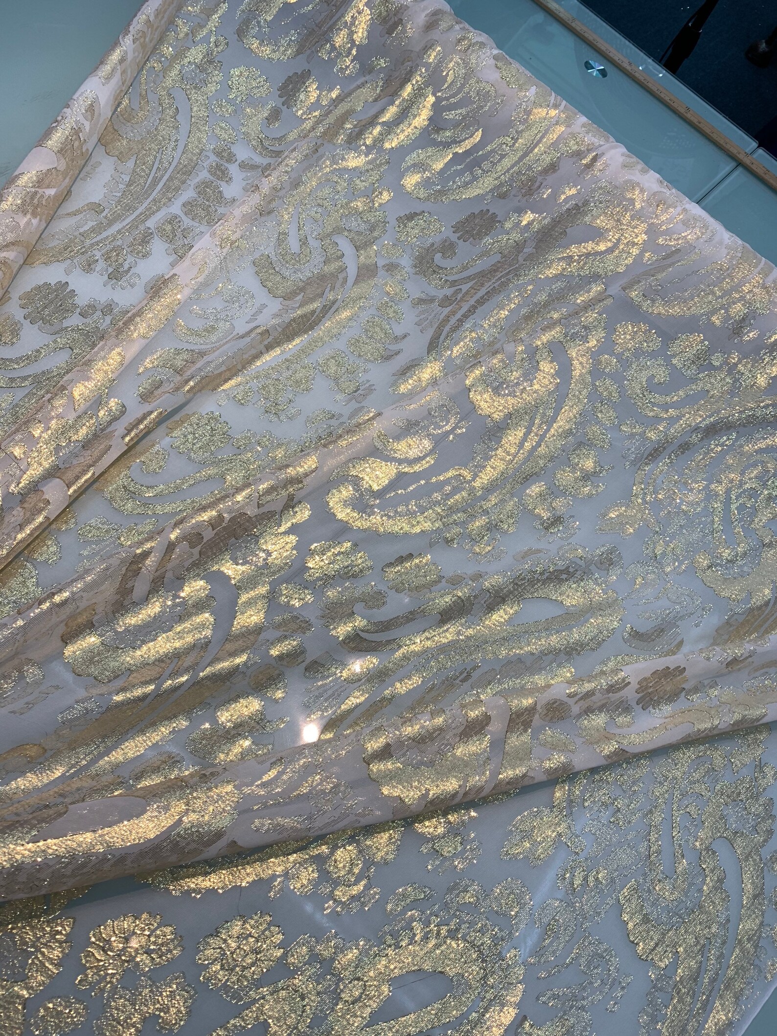 Silk Jacquard Fabric - Etsy