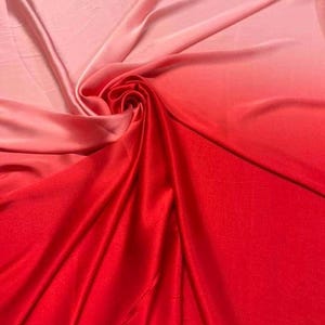 Fabric: Ombre Satin - 54" Wide - Apparel, Crafts, Decor