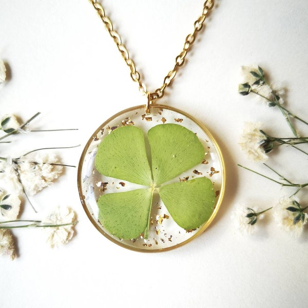 Clover Necklace - Etsy