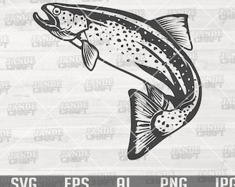 Download Trout Fish Svg Etsy
