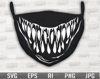 Download Monster Teeth Svg Etsy