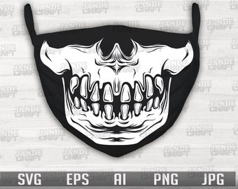 Face mask clipart | Etsy