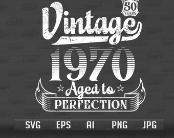 Download Free Vintage Birthday Svg Etsy SVG Cut Files