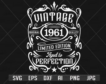 Download Great For Vinyl Almost All Original Parts Vintage 1961 Svg Svg And Png File Funny Quotes Svg Vintage 1961 Birthday Svg Art Collectibles Prints Deshpandefoundationindia Org