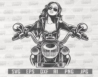 Download Biker Chick Svg Etsy