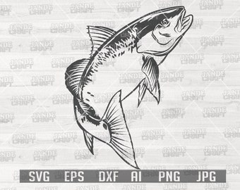 Download Red Fish Svg Etsy