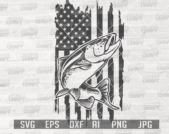 Download Rainbow Trout Svg Etsy