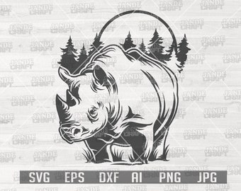 Download Rhino Svg Etsy