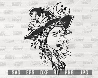 Download Witch Svg Files Etsy