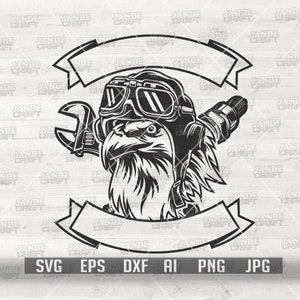 Biker Eagle svg | Biker Eagle Clipart | US Eagle svg | US Biker svg | Eagle svg | Eagle Clipart | Eagle Cutfile | Biker Dad svg | Rider svg