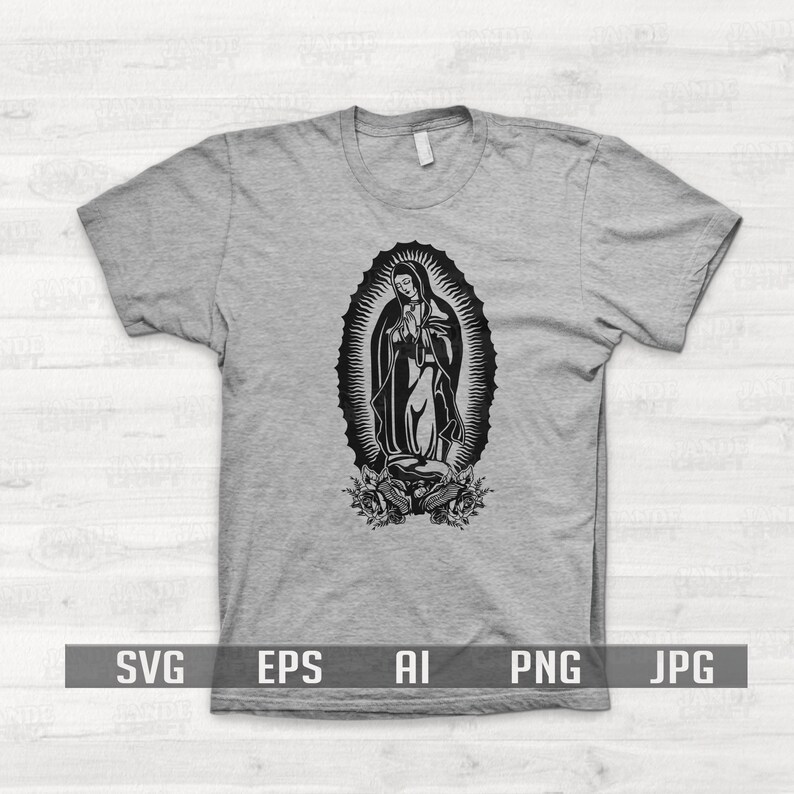 Download Mother Mary illustration Virgin Mary Svg Mother of God | Etsy