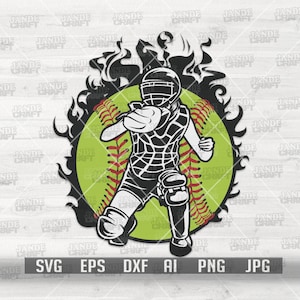 Softballer svg | Catcher Cut Bestand | Pitcher Clipart | Center Field Stencil | Ball Life Shirt png | Sport Mom dxf | Home Run Stencil