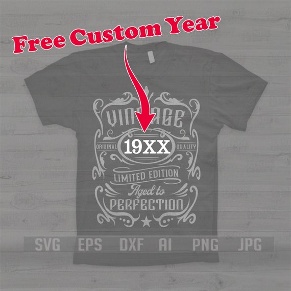 46th Birthday Svg | Year 1977 Svg | Vintage 1977 Svg