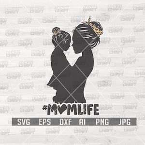 MomLife svg | MomLife KidLife svg | MomLife Shirt svg | Bun Mom svg | MomLife PNG | MomLife Cutfiles | MomLife Silhouette | KidLife svg
