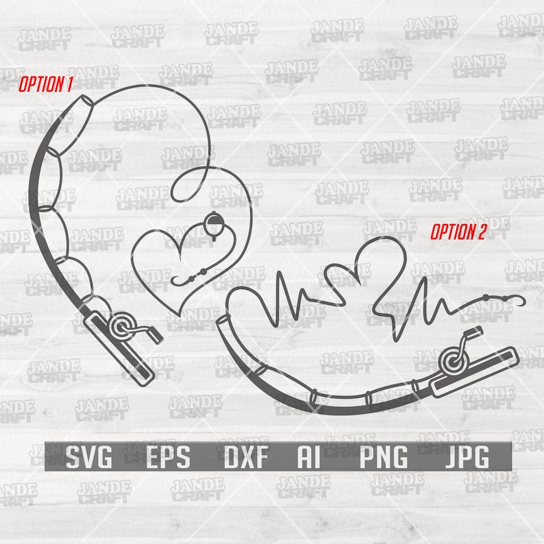 Free Free 302 Fishing Heart Svg SVG PNG EPS DXF File