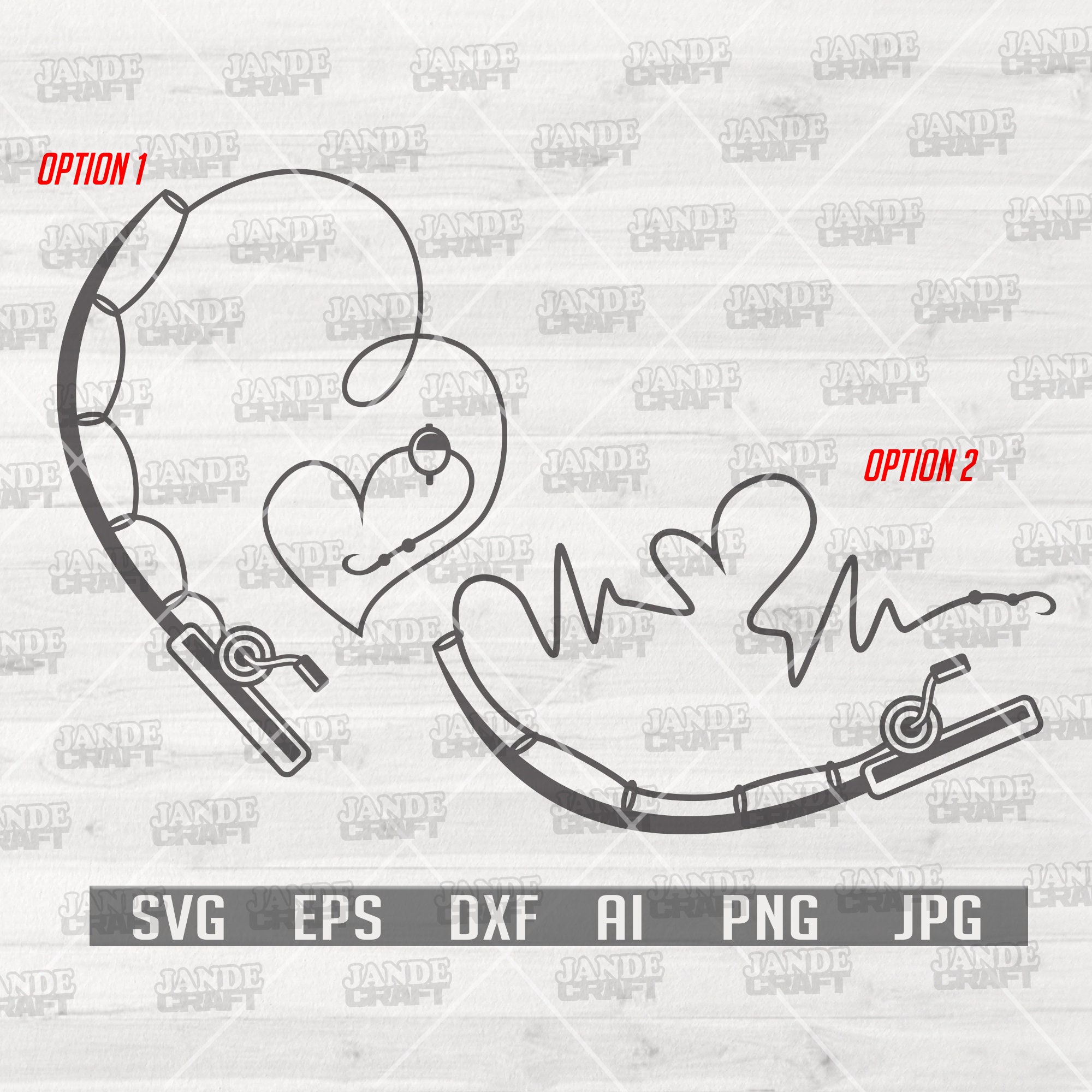 Free Free 241 Fishing Heart Svg SVG PNG EPS DXF File