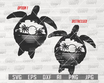 Turtle svg | Beach Theme Turtle svg Files | Beach Life svg | Sea Turtle svg | Tropical svg | Beach Shirt png | Sea Creature svg | Summer svg